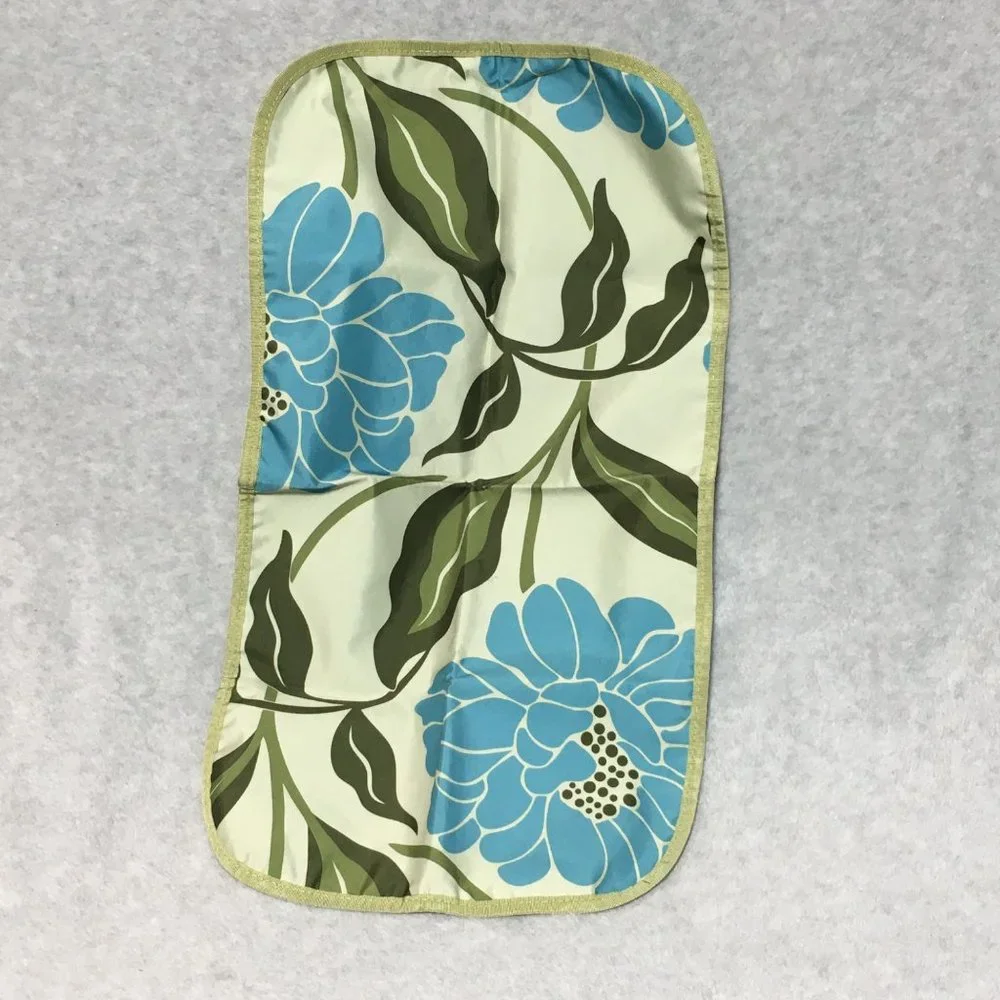 Ju Ju Be Diaper Bag Changing Pad Crossbody Strap Green Blue Marvelous Mums - Picture 10 of 14